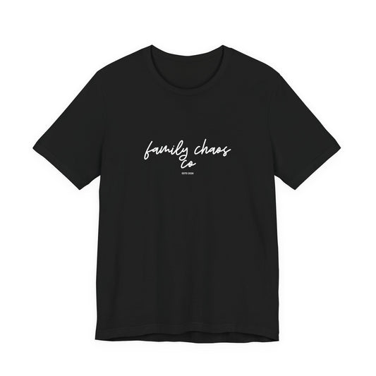 Chicken Math T-Shirt — "Family Chaos" Farm Humor Tee