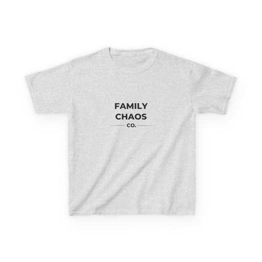 Kids Tee — 'Family Chaos Co. • Feral Child' Rustic Farm Animal Graphic