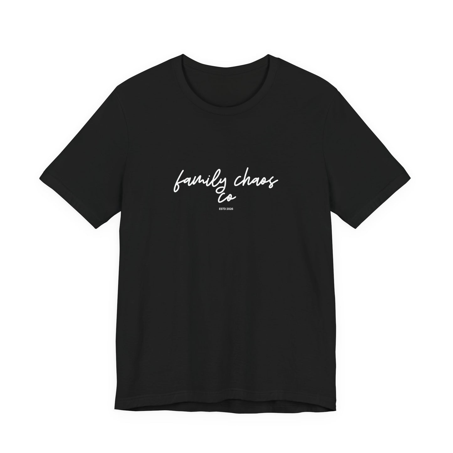 Chicken Math T-Shirt — "Family Chaos" Farm Humor Tee