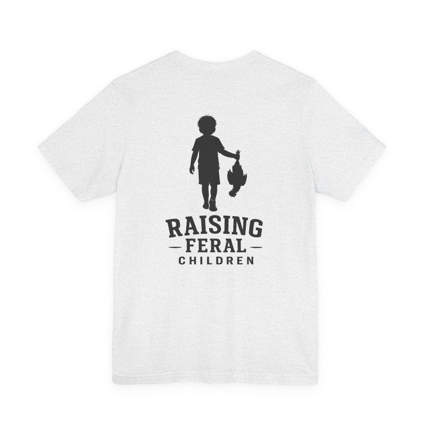 Raising Feral Children Tee — Family Chaos Co. Graphic T-Shirt