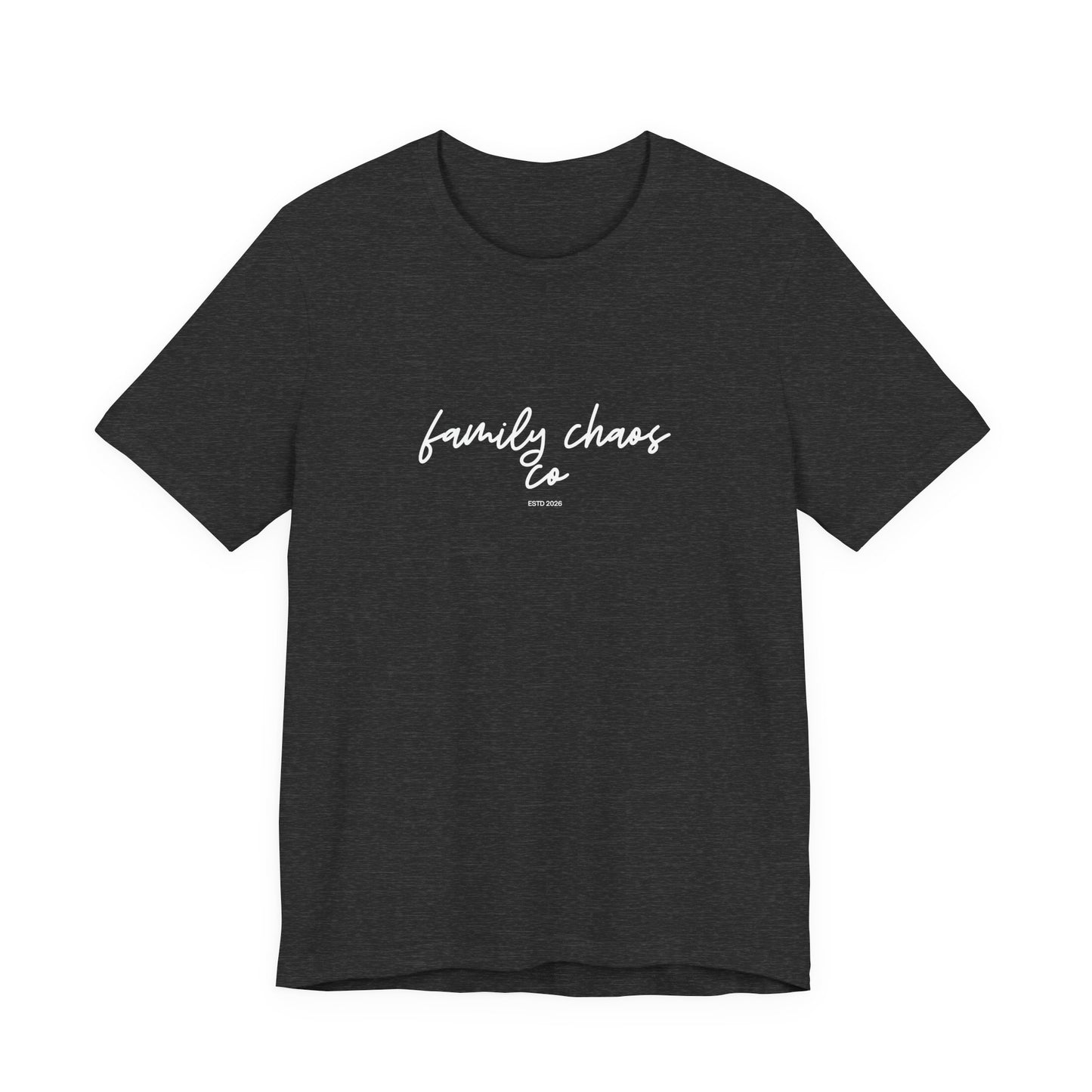 Chicken Math T-Shirt — "Family Chaos" Farm Humor Tee