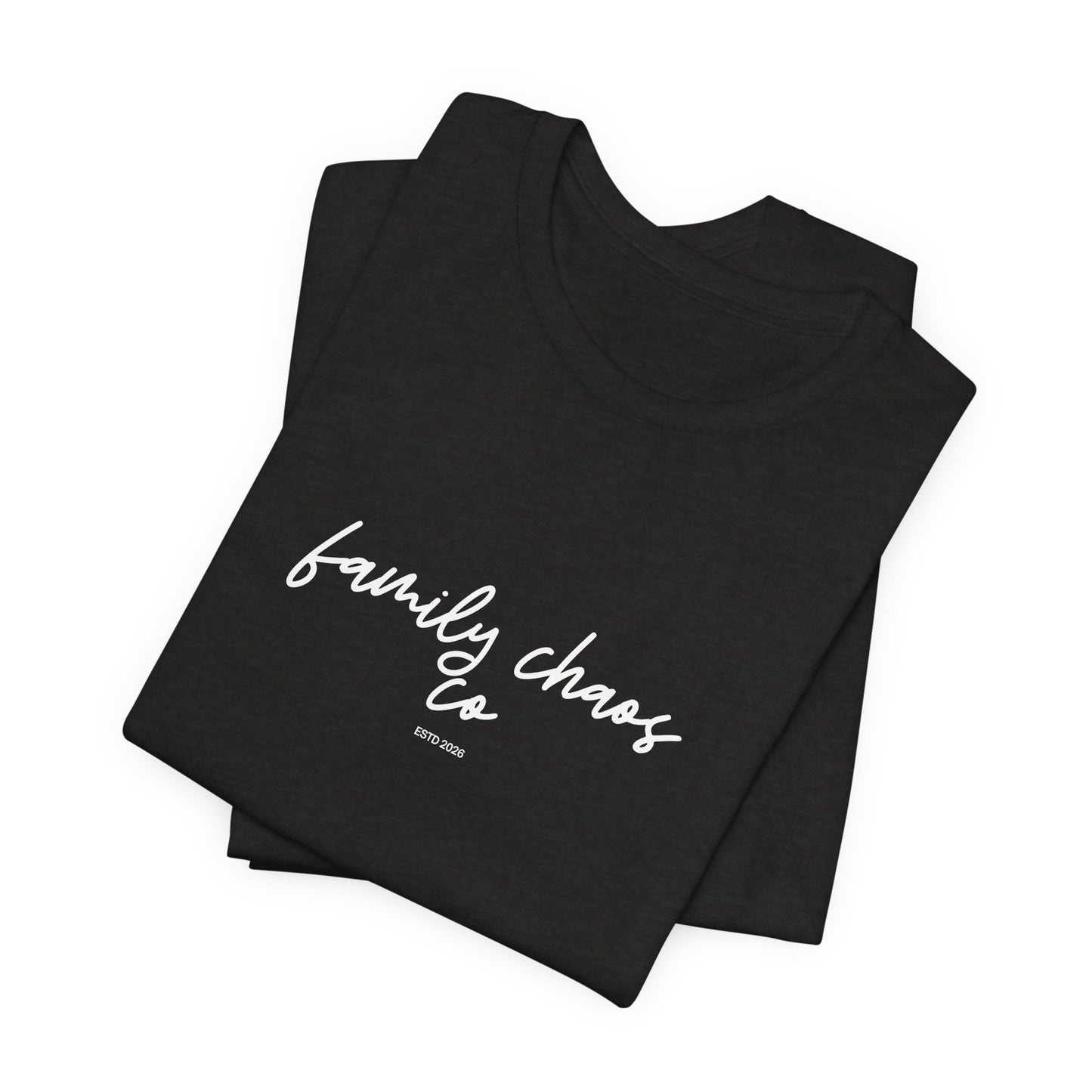 Chicken Math T-Shirt — "Family Chaos" Farm Humor Tee