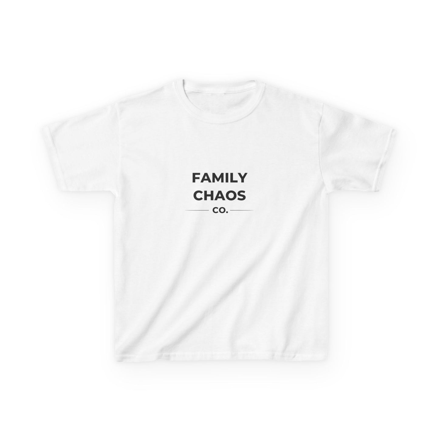 Kids Tee — 'Family Chaos Co. • Feral Child' Rustic Farm Animal Graphic