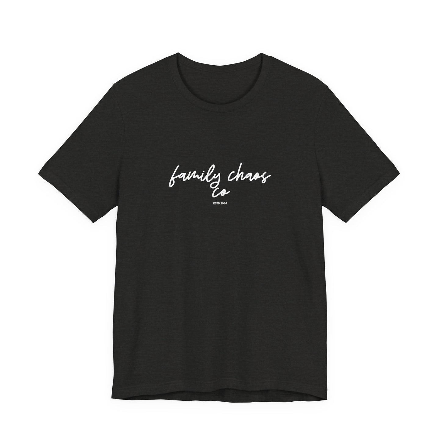Chicken Math T-Shirt — "Family Chaos" Farm Humor Tee
