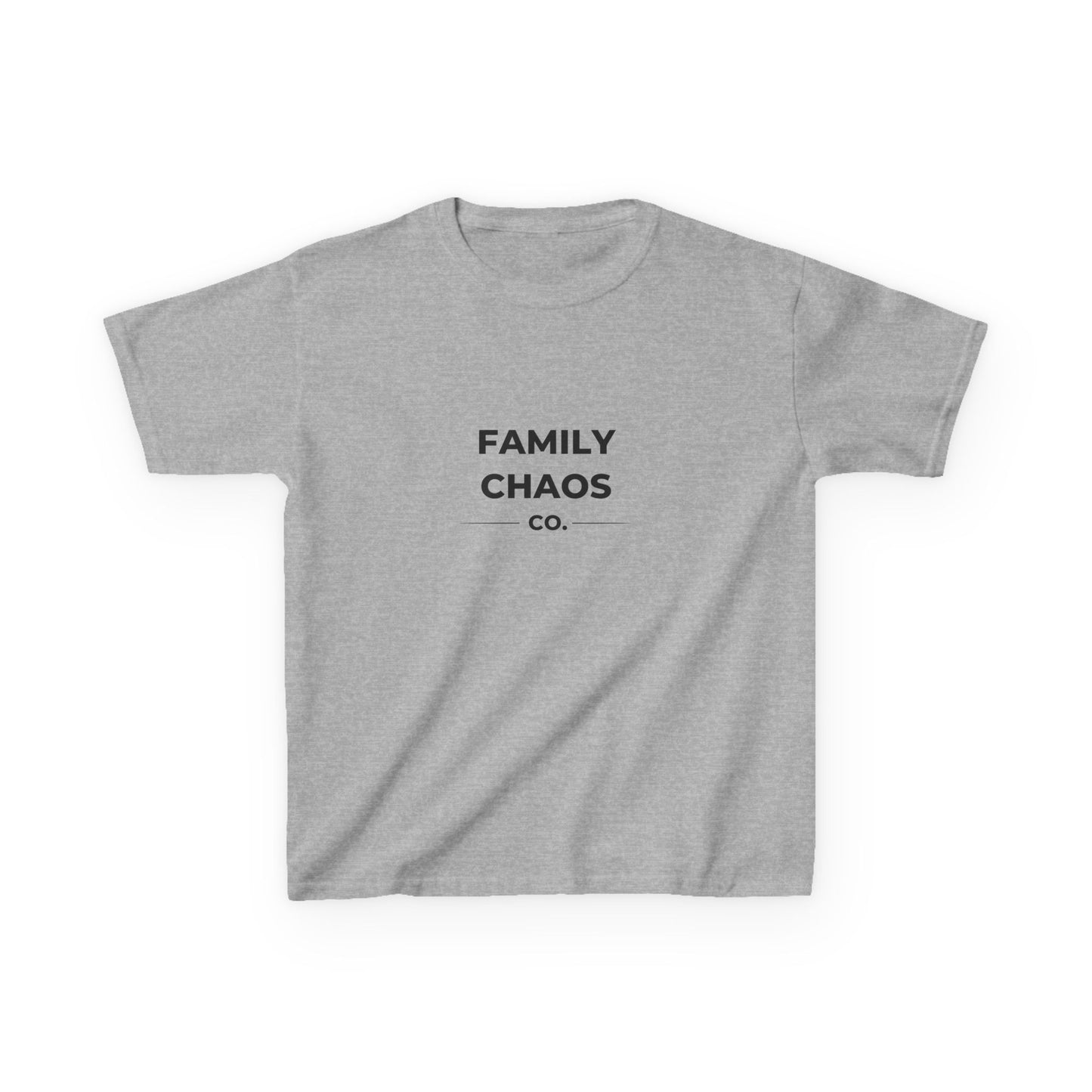 Kids Tee — 'Family Chaos Co. • Feral Child' Rustic Farm Animal Graphic