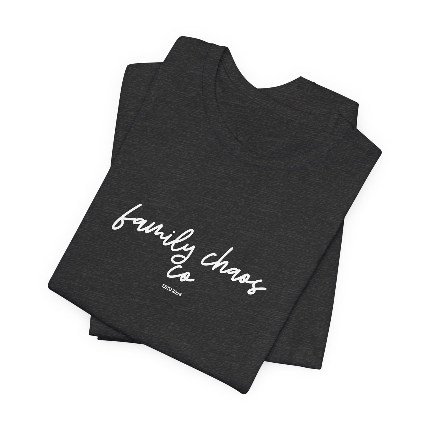Chicken Math T-Shirt — "Family Chaos" Farm Humor Tee