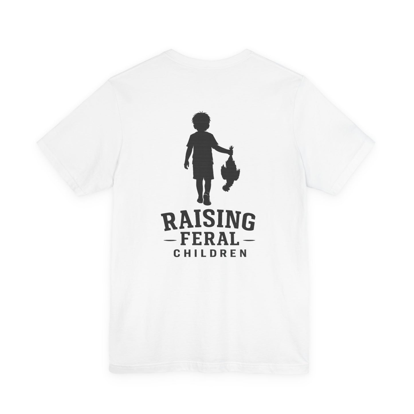 Raising Feral Children Tee — Family Chaos Co. Graphic T-Shirt